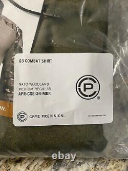 Crye precision M81 Uniform Set, 34R Pants/ Medium Reg Shirt, MARSOC, CAG, NSW