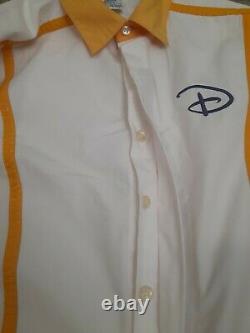 Disneyland Cast Member Parking Lot Uniform Shirt Sz. M-Pants Sz. 32-30 Yr 02-03