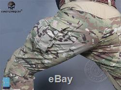 EMERSON G3 Combat Uniform Set Shirt & Pants Military Airsoft MultiCam Clothing