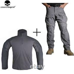 EMERSON Hunting Combat G3 BDU Uniform Shirt & Pant Miltitary Tactical Clothes WG