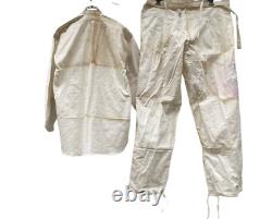 Early Showa era Japanese army brushed back shirt pants SETUP 202211Y