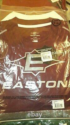 Easton Baseball Shirts Jacket Pants Youth Size L XL M Baseball Uniform Lot of 11