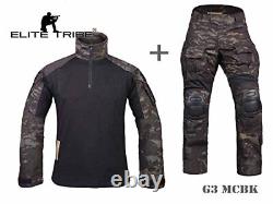 Emerson Airsoft Military BDU Tactical Suit Combat Gen3 Uniform Shirt Pants Mu