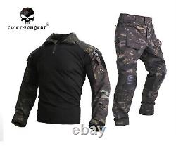 Emerson Assault Gen3 Combat Shirt Pants Suit Airsoft Tactical bdu Uniform MCBK