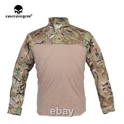 Emerson Combat Assault Shirt Pants Suit Airsoft Military bdu Uniform Multicam