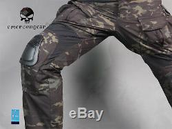 Emerson Combat Gen3 Shirt Pants Suit Airsoft bdu Tactical Uniform with Knee Pads