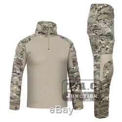 Emerson G2 Combat Shirt & Pants with Elbow & Knee Pads Tactical BDU Uniform Set