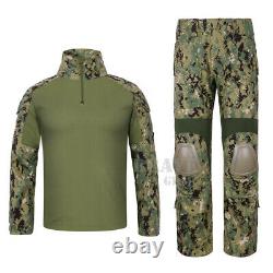 Emerson G2 Tactical BDU Combat Uniform Set Shirt & Pants + Detachable Knee Pads