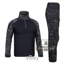 Emerson G3 Combat Shirt & Pants Set Tactical BDU Combat Uniform Set with Knee Pads