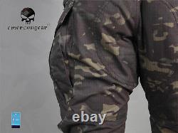 Emerson G3 Combat Shirt Pants Suit Military Tactical bdu Uniform Multicam Black