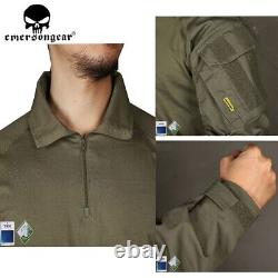 Emerson G3 Combat Uniform Tactical Shirt & Pants Set Mens BDU Military Clothing