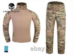 Emerson G3 Combat Uniform Woman Shirt Pants Military Airsoft Uniform MultiCam