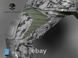 Emerson Gen3 Combat Shirt Pants Suit Airsoft Military Tactical bdu Uniform Aor2