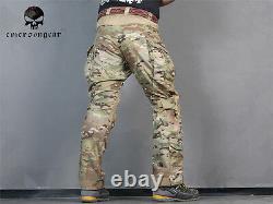Emerson Gen3 Combat Shirt Pants Suit Airsoft Tactical bdu Uniform Multicam