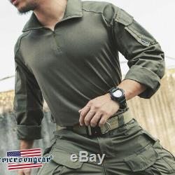 Emerson Ranger Green G3 Combat Tactical Shirt&Pants Mens BDU Military Uniform