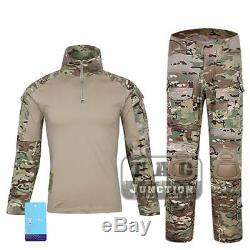 Emerson Tactical BDU G3 Women Combat Uniform Assault Shirt & Pants + Knee Pads