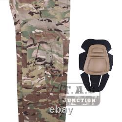 Emerson Tactical BDU G3 Women Combat Uniform Suit Shirt & Pants with Knee Pads