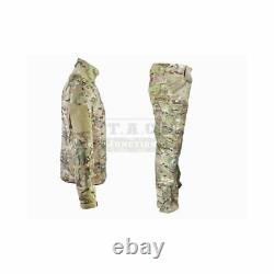 Emerson Tactical Combat BDU Uniform Shirt and Pants Suit Set Camo Multicam