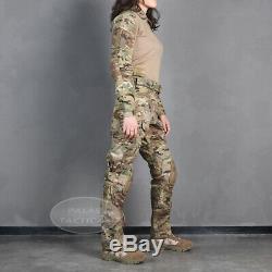 Emerson Women G3 Combat Uniform Multicam Gen3 BDU Shirt & Pants with Knee Pad