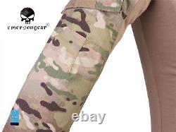 Emerson Women Gen3 Combat Shirt Pants Suit Airsoft Tactical bdu Uniform MultiCam