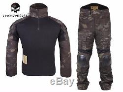 Emerson combat set Shirt&Pants with elbow knee pads Water-resistant Uniform
