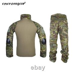 Emersongear G2 Tactical Combat Uniform Sets Gen2 Shirt Pants Training Suits MCTP