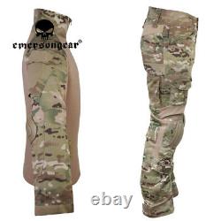 Emersongear Gen2 Tactical Combat Uniform Shirt&Pants BDU Camouflag Mens Suit
