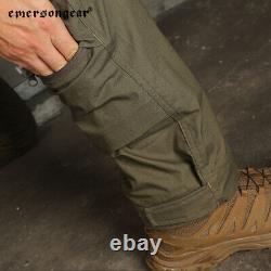 Emersongear Tactical E4 Combat Uniform Set Shirt Pant Tops Duty Cargo Trouser RG