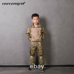 Emersongear Tactical G3 Combat Suits For Kids Shirts Pants Uniform Sets Airsoft