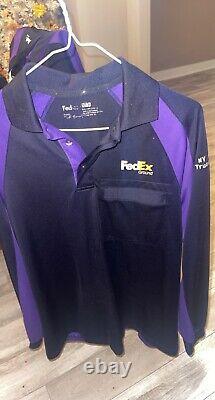 Fedex uniform shirt pants parka