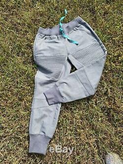Figs Gray Limited Edition Watama Long Sleeve Shirt Esteli Moto Jogger Pants XS/S