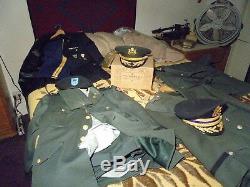 Full Bird Colonel Complete Set 4 Jackets 6 Pants 3 Shirts 4 Hats
