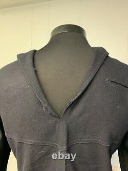 Full Ww2 Us Navy Wool Mans Blue Undress Uniform Top Shirt & Bottm Pants ()