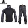 Gen2 BDU Tactical Combat Uniform Shirt & Pants Airsoft Outdoor Hunting Suit TYP