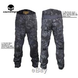 Gen2 BDU Tactical Combat Uniform Shirt & Pants Airsoft Outdoor Hunting Suit TYP
