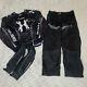 HK Army Paintball Jersey Pants Elbow Pads Uniform Black And White Medium