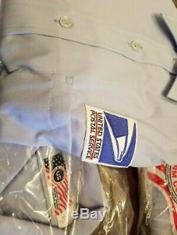 HUGE LOT OF United States Postal Service USPS Shirts Pants Hats Ties Shorts NWT
