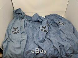 HUGE Vietnam Vintage US Navy Bag, Uniform, Shirt, Pants Jumper Lot 60s. Nice