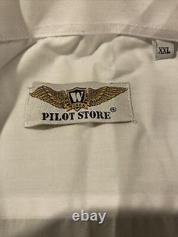 Halloween Complete Pilot Uniform Jacket, Pants, Shirt, Tie, Cap, Accessories New