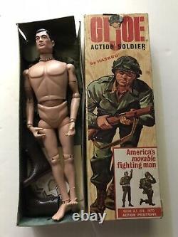 Hasbro 1964 GI Joe ACTION SOLDIER with Double TM Original 7500 Box dated 10-64