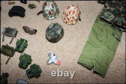 Huge Lot Gi Joe 12? Accessories, Weapons, Military, Footlocker & Uniforms