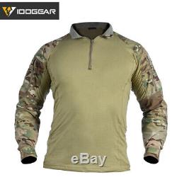 IDOGEAR G4 Combat Uniform Shirt & Pants Tactical BDU with pads Clothing Paintball