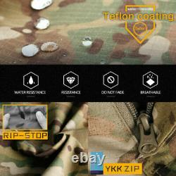 IDOGEAR GEN3 Tactical Uniform Set Shirt & Pants BDU Combat Airsoft Clothing CAMO