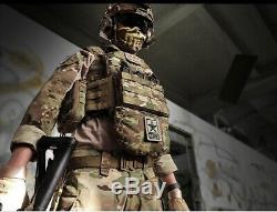 IDOGEAR Mens G3 Tactical Combat T-shirt Pants BDU Uniform Airsoft MultiCam Black