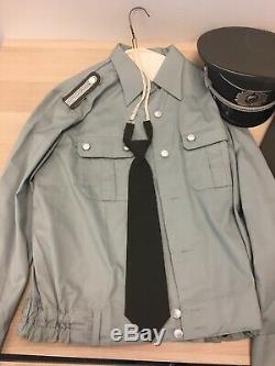 Incredible Complete East German Uniform Cap Jaclet 52 Pants 48 With Shirt H6
