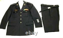 JASDF Japan Air Self-Defense Force Uniform Jacket Pants Shirt Rank Badge Signed