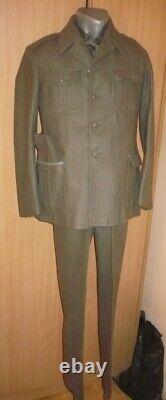 JNA Yugoslavian army uniform M55 choja pants, blouse, shirt and titohat