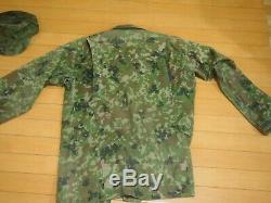 JSDF JGSDF Japanese Jeitai Camouflage Jacket, pants, cap, T-shirt set militaria
