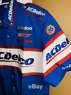Japan Dale Earnhardt Sr RCR AC Delco Nascar Pit Crew Shirt & Pants Chevy Uniform