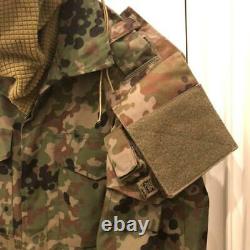 Japan Ground Self-Defense Force Shirt Pant Set + Neck Warmer Size 4A PX item